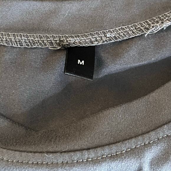 Faith Can Move Mountains Silk Screen Graphic Tee Shirt Size Medium - Picture 3 of 5